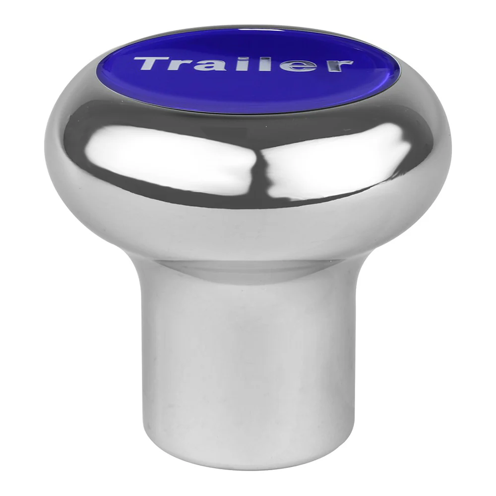 Large Chrome Screw-In Trailer Air Valve Knob - Image 3