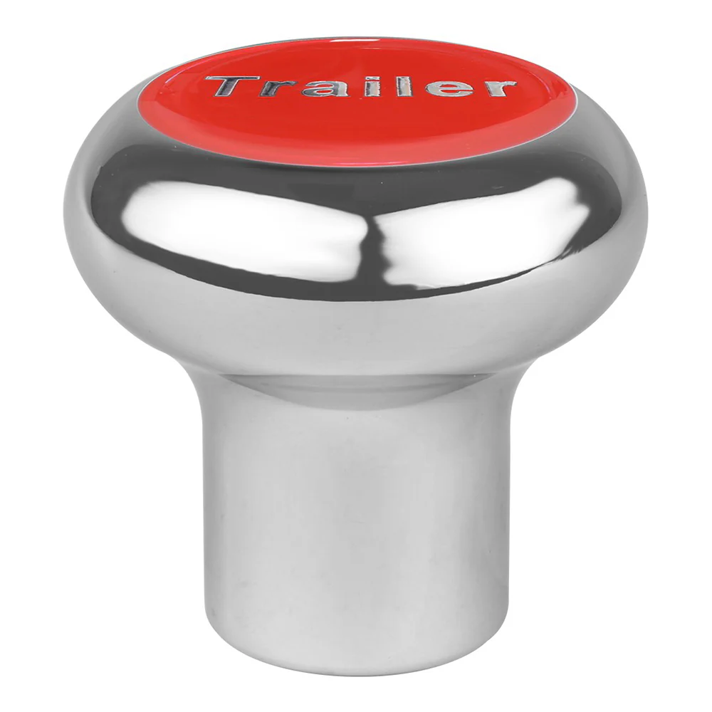 Large Chrome Screw-In Trailer Air Valve Knob - Image 4