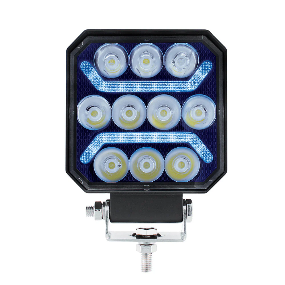 LED Work light with Ten LEDs and "U" Light Guide - Image 3