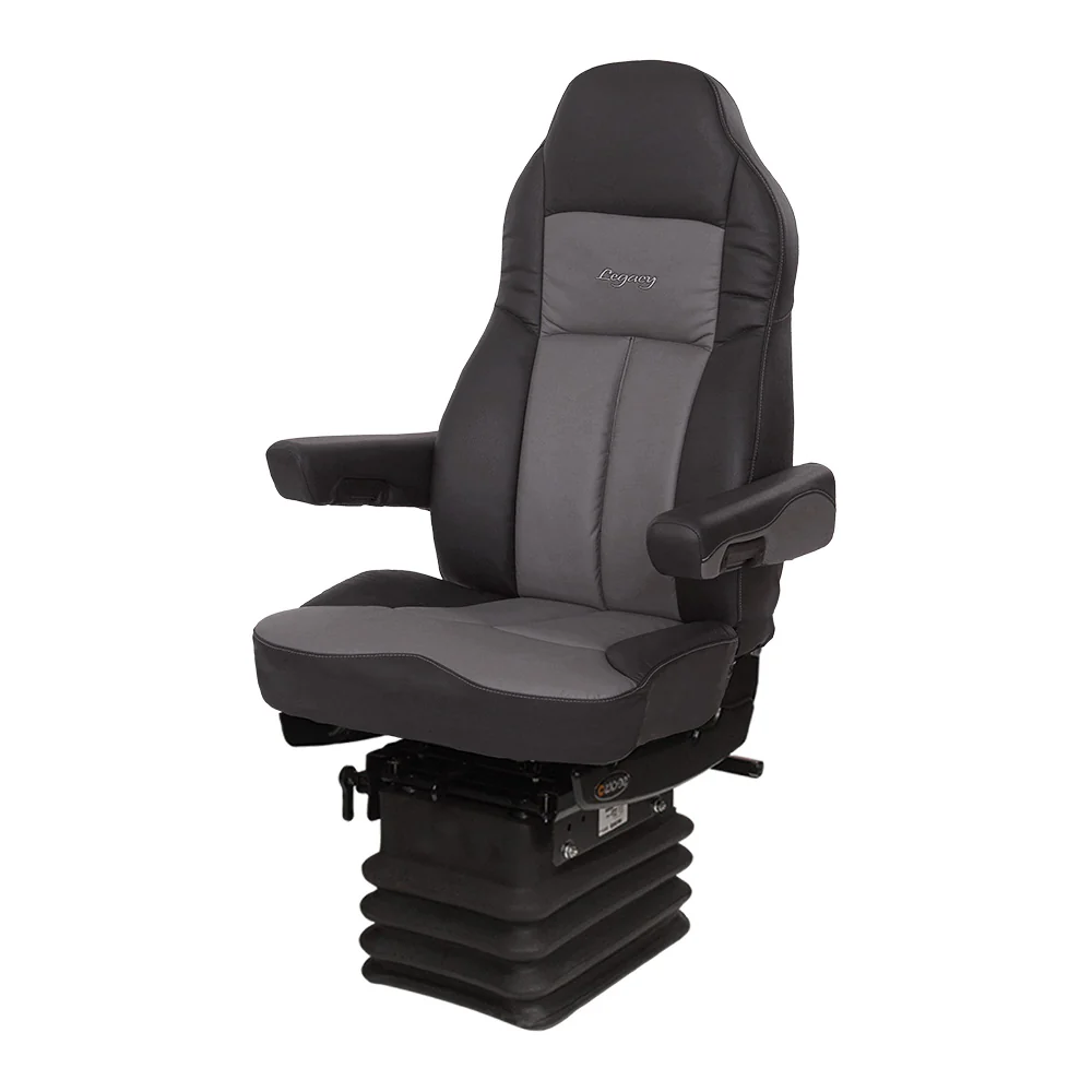 Legacy Silver High-Back DuraLeather Truck Seat - Image 3