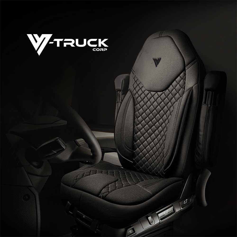 Legacy Silver High-Back Seat Cloth Seat Cover - Image 3