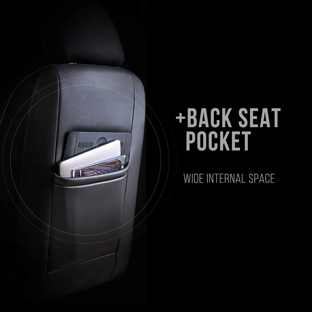 Legacy Silver High-Back Seat Cloth Seat Cover - Image 6