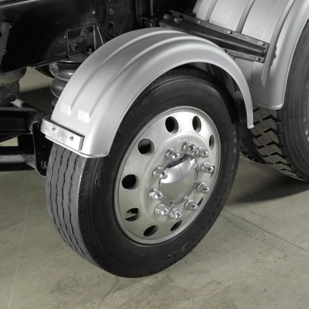 Liquid Platium 12"W Poly Lift Axle Fender