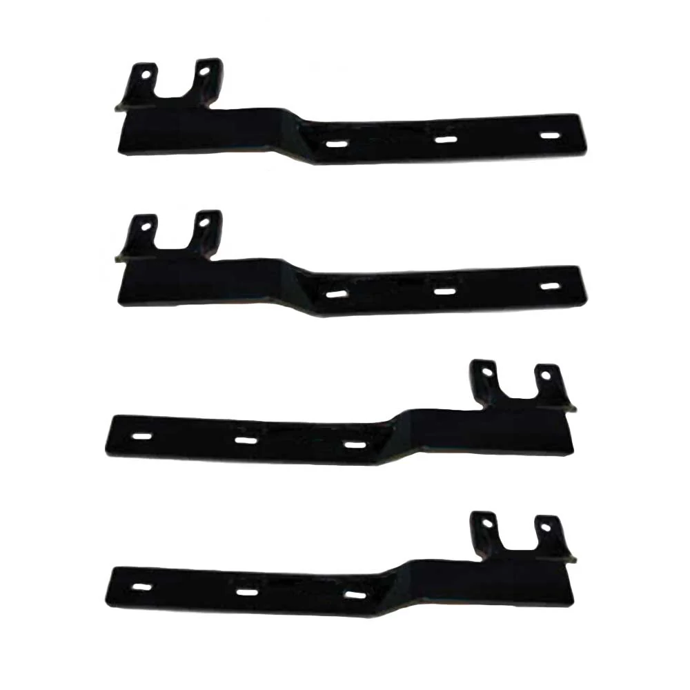 Low Air Single Axle Fender Hidden Bracket Kit - Mounts 2 Fenders