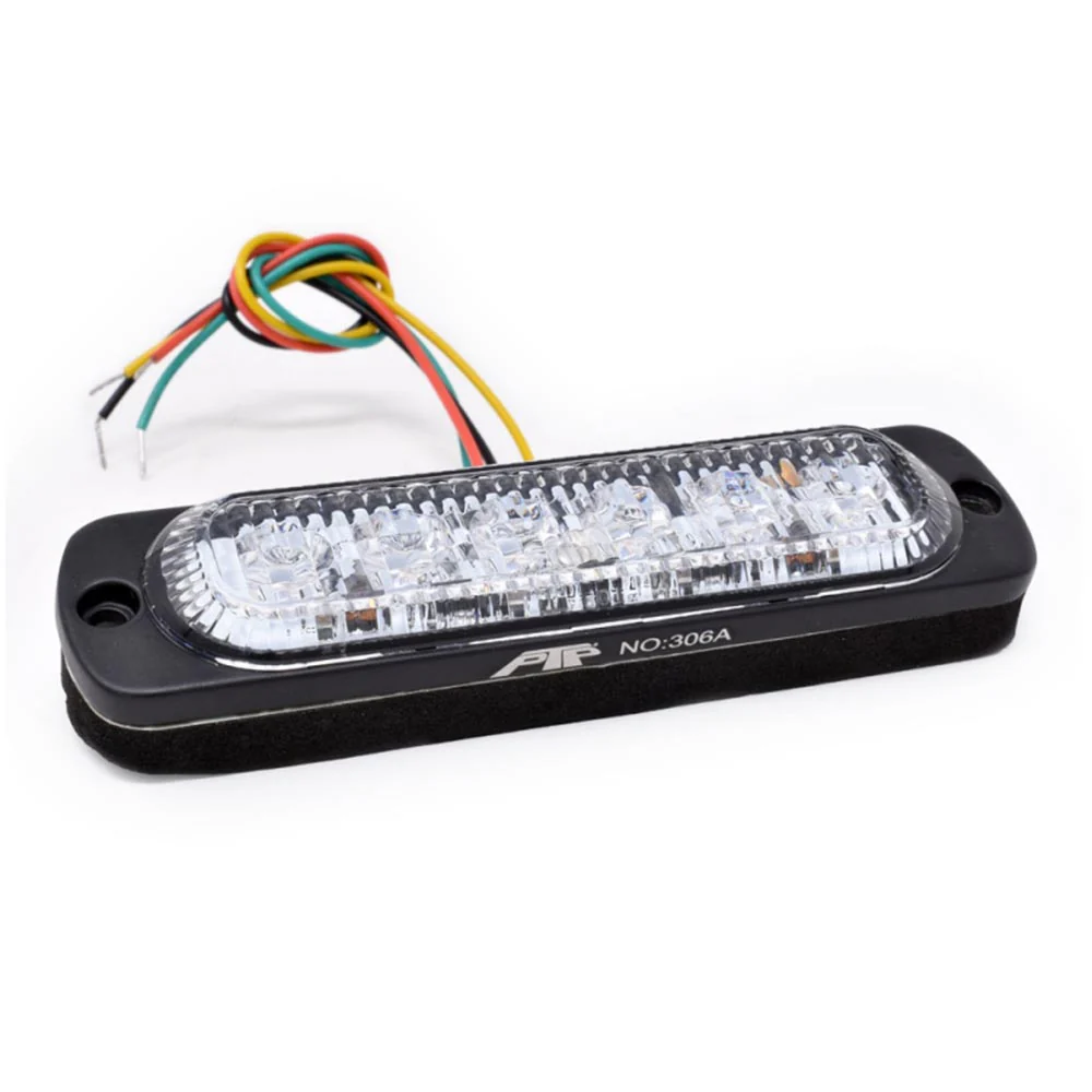 Low Profile 6 LED Strobe Light