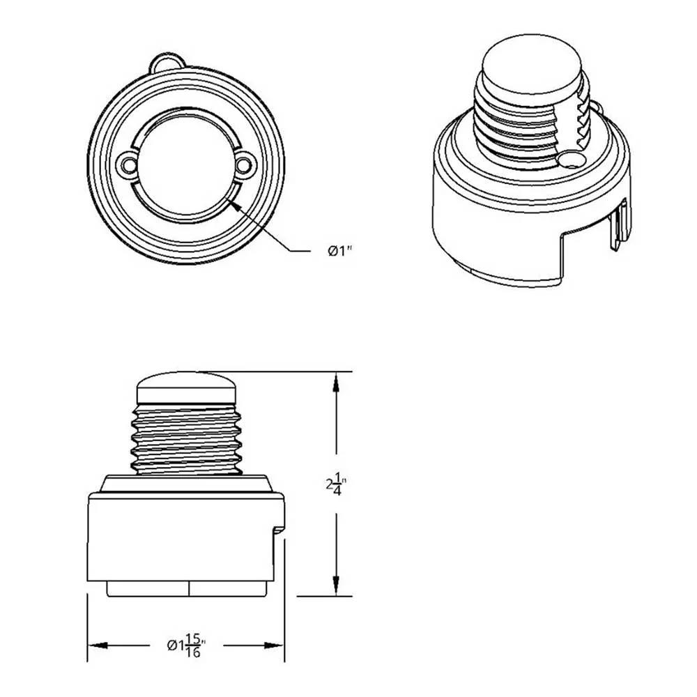 M30x3.5 Thread-On Gearshift Adapter with LED Mount for Eaton Fuller 13/15/18 Speed - Image 5