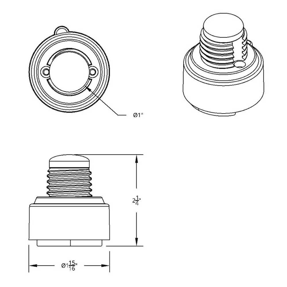 M30x3.5 Thread-On Gearshift Adapter with LED Mount for Eaton Fuller 9/10 Speed - Image 5