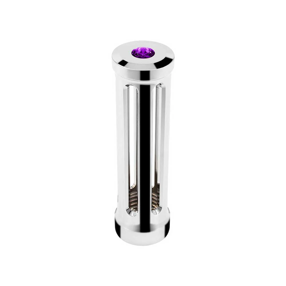 M30x3.5 Thread-On Sonoma Gearshift Chrome Knob with Crystal - Image 14