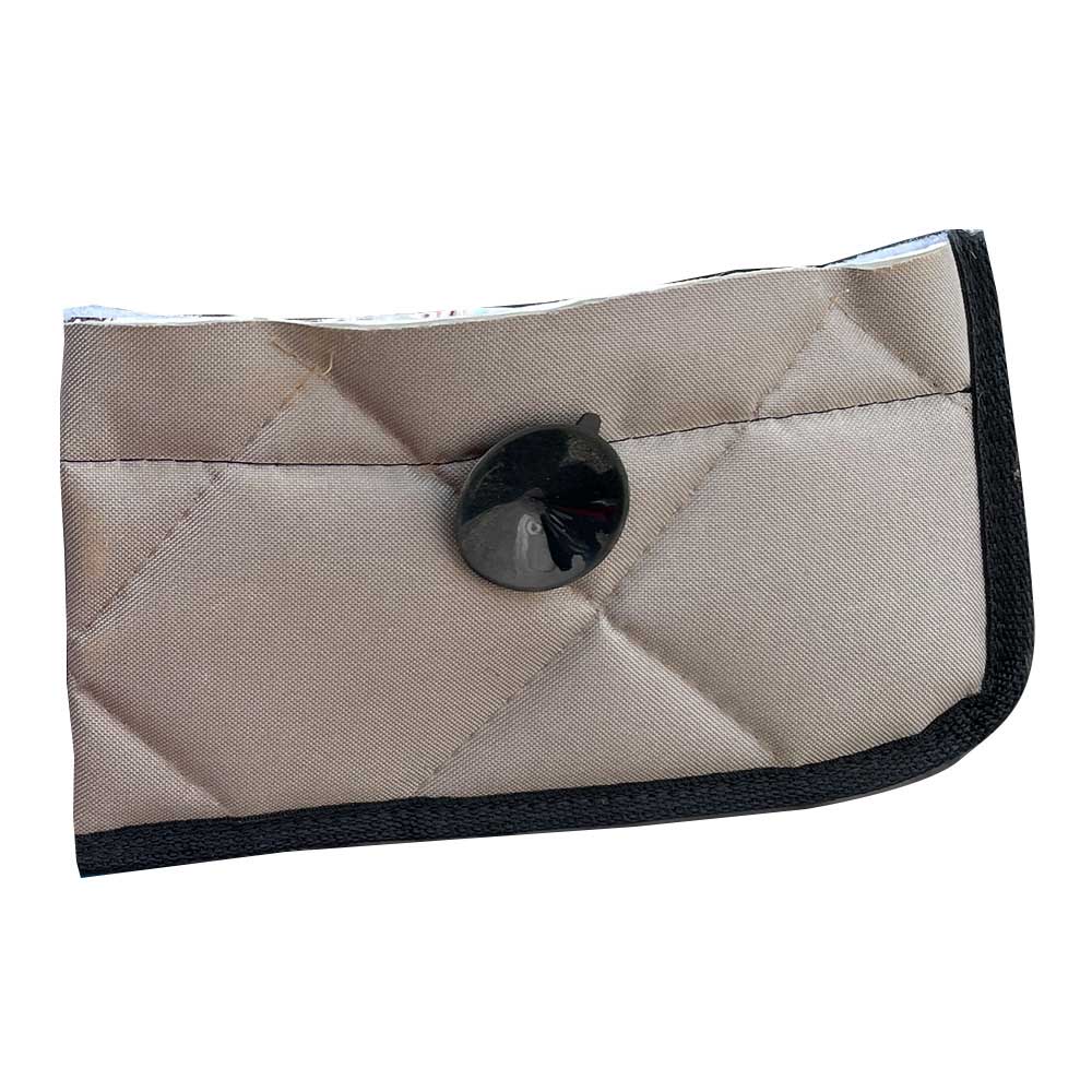 Mack Anthem, CH, CL, CX, Vision 2002 and Newer without Vent Window ZenEclipse Blackout Window Covers with Peeper - Tan - Image 15