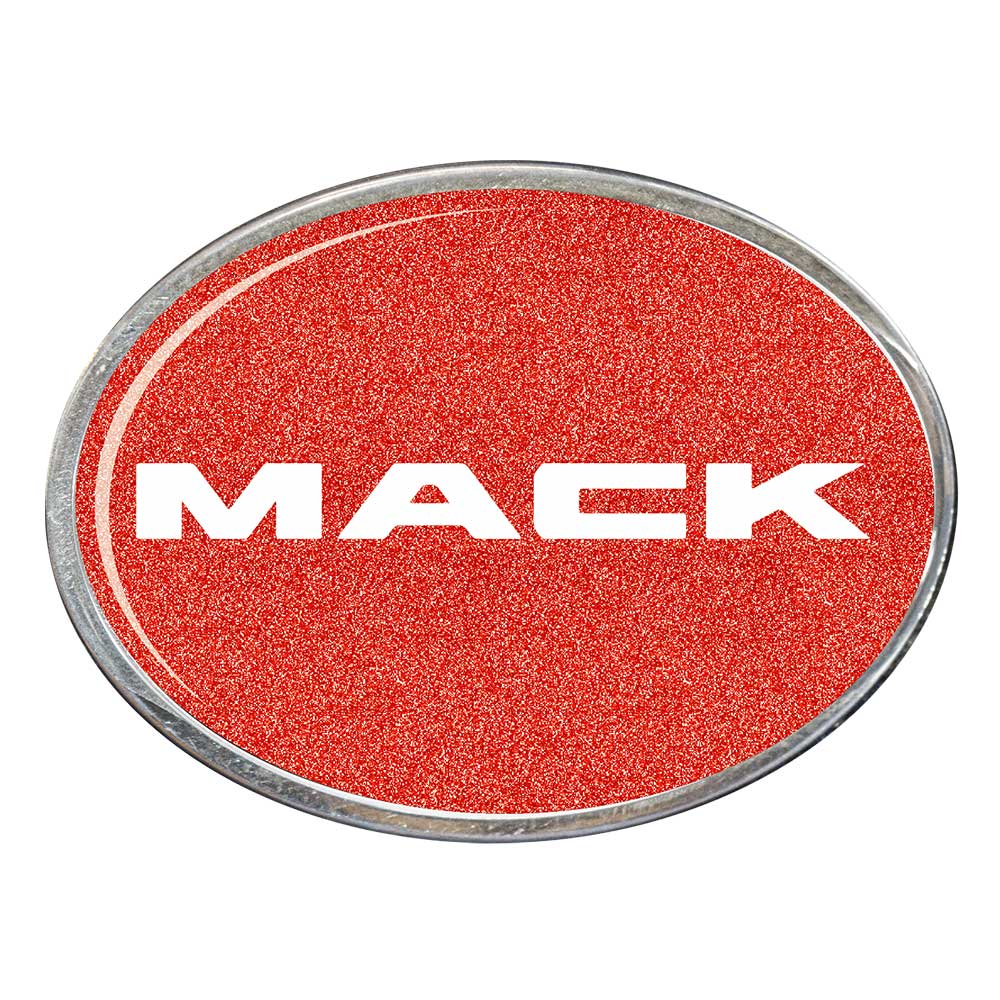 Mack Oval Billet Aluminum with Resin Belt Buckle - Image 7