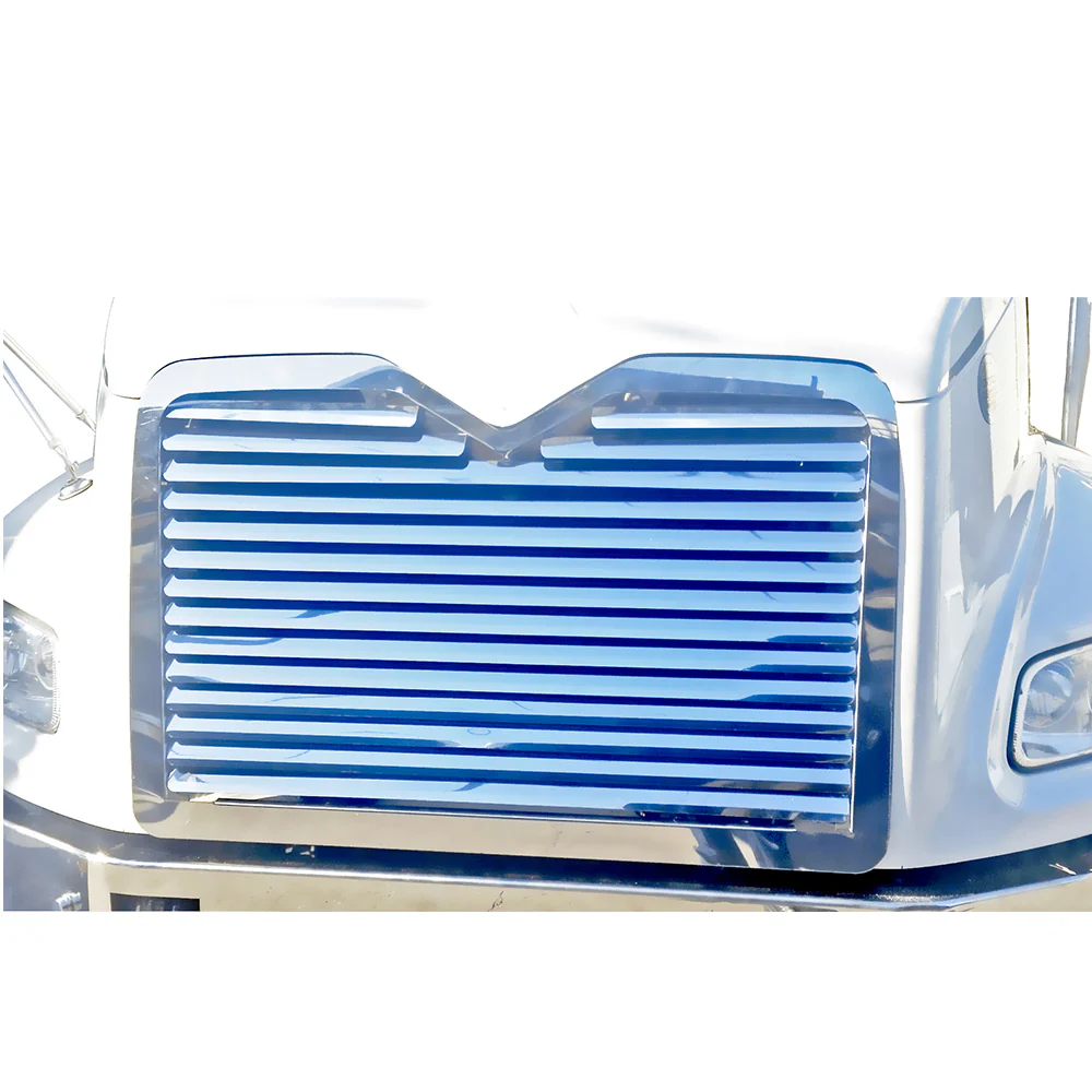 Mack Vision 1999-2007 Stainless Steel Grill with 14 Louvers