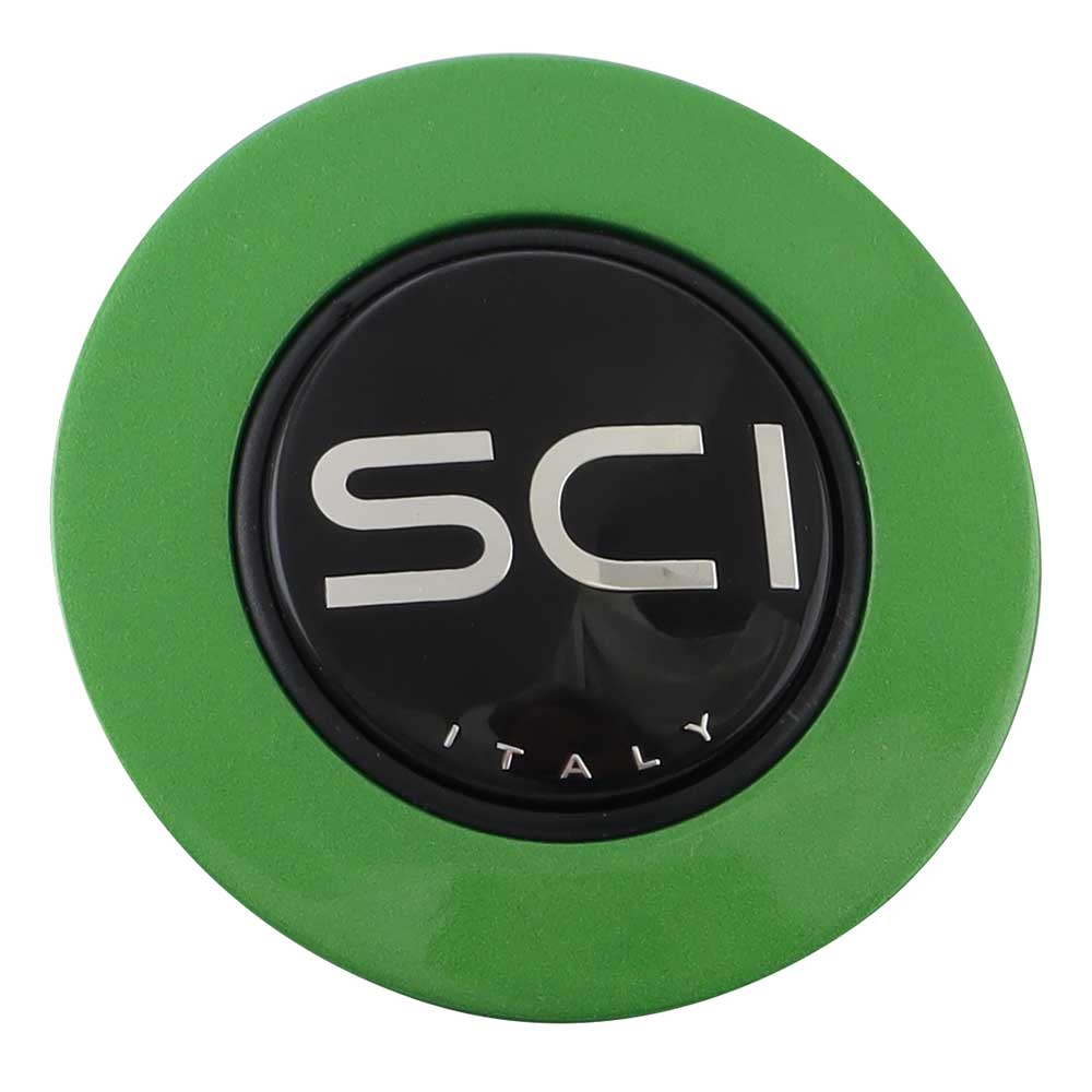 Magnetic Horn Button with SCI on Black Medallion