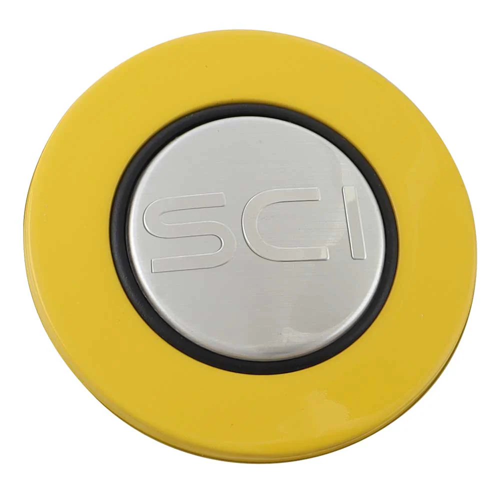 Magnetic Horn Button with SCI on Silver Medallion - Image 19