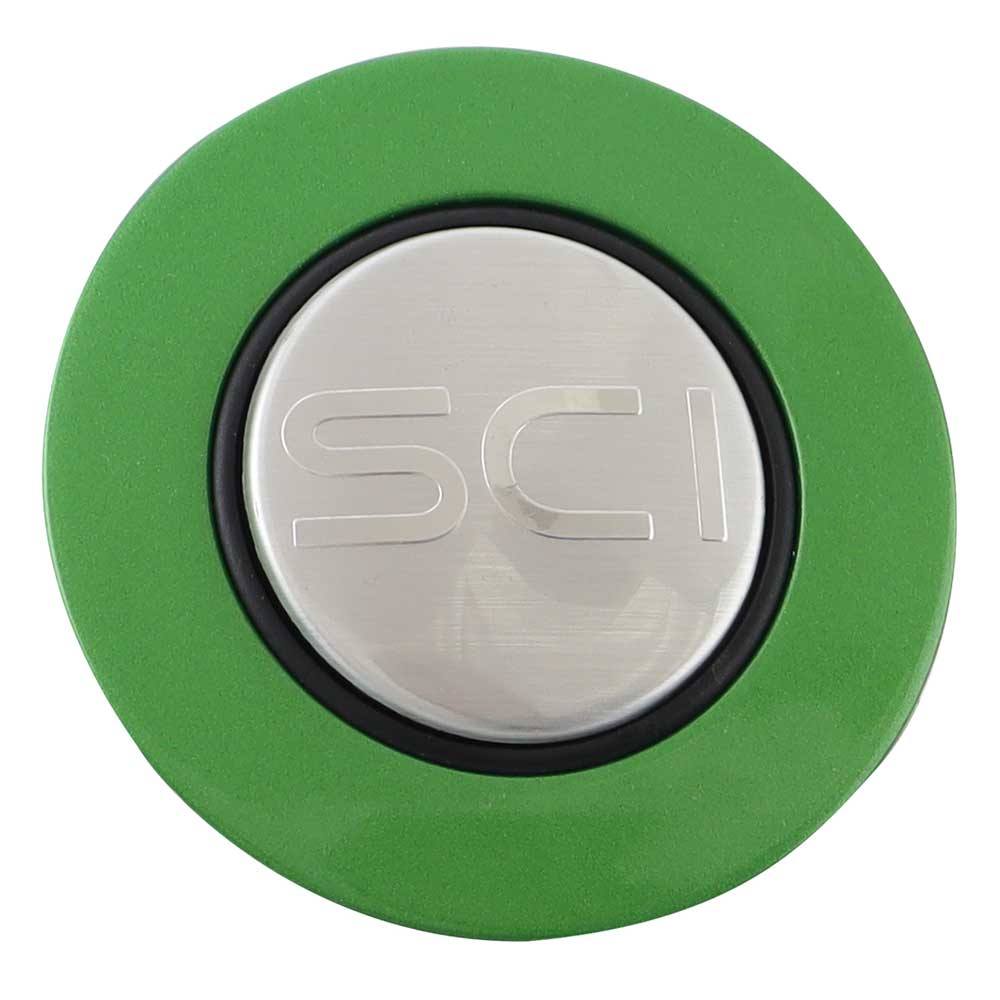 Magnetic Horn Button with SCI on Silver Medallion - Image 22