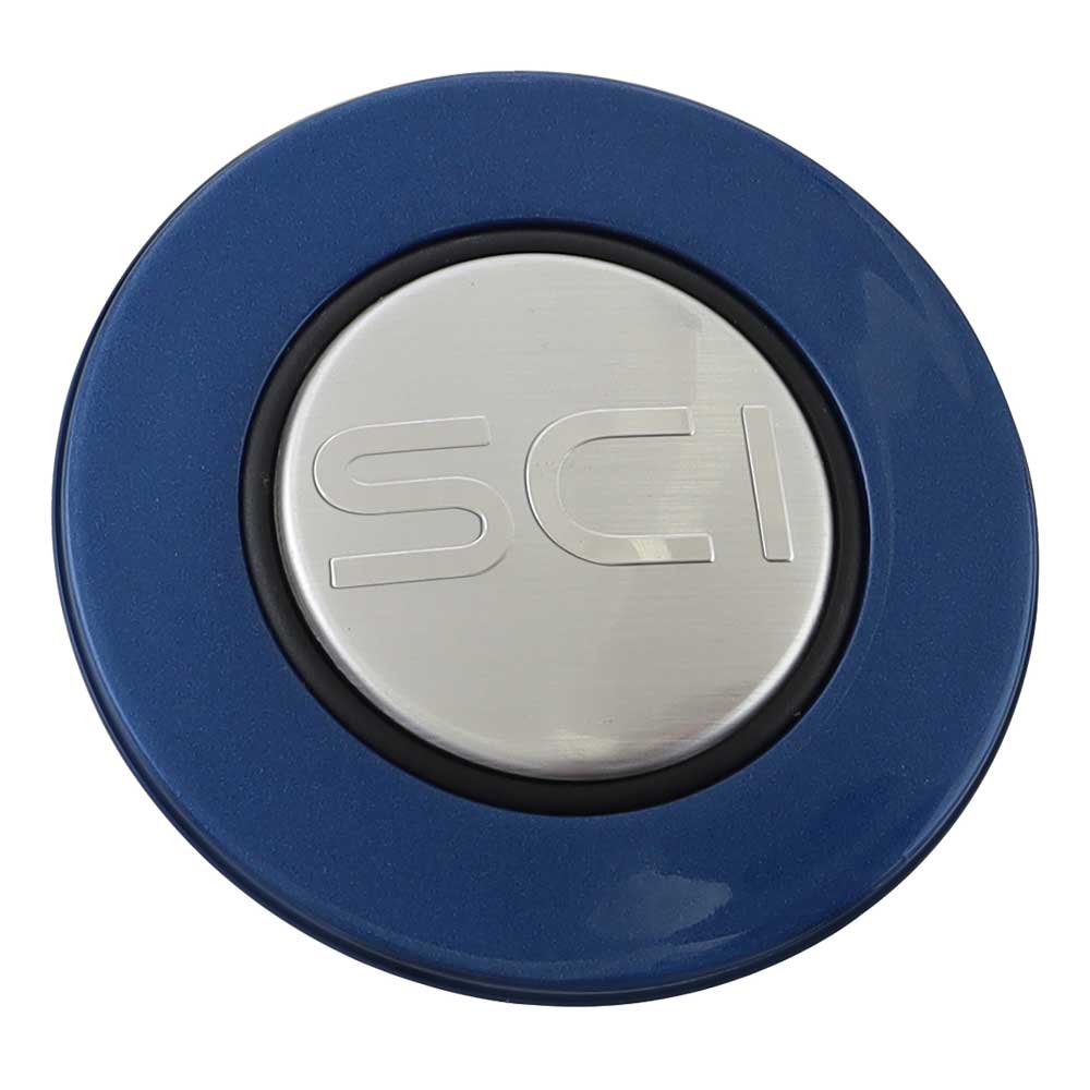 Magnetic Horn Button with SCI on Silver Medallion - Image 3