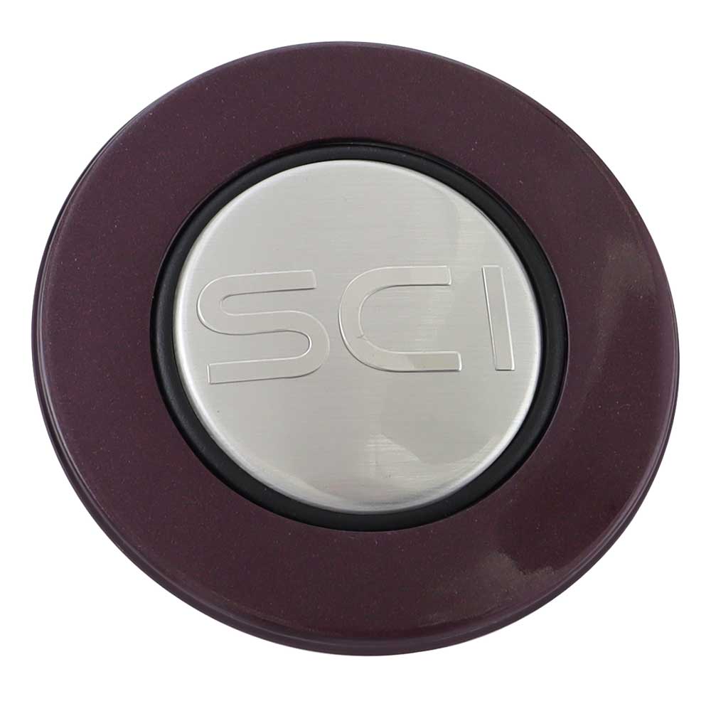 Magnetic Horn Button with SCI on Silver Medallion - Image 4