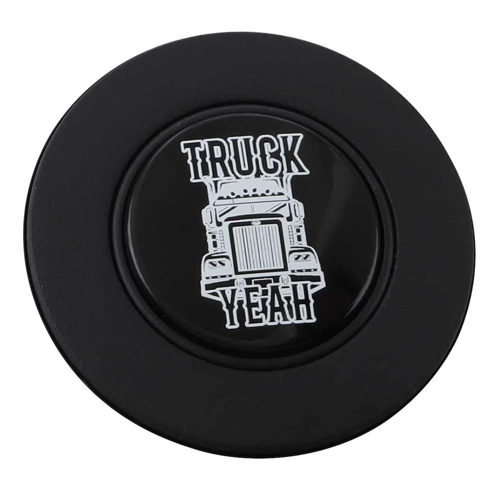 Magnetic Horn Button with Truck Yeah on Black Medallion - Image 11