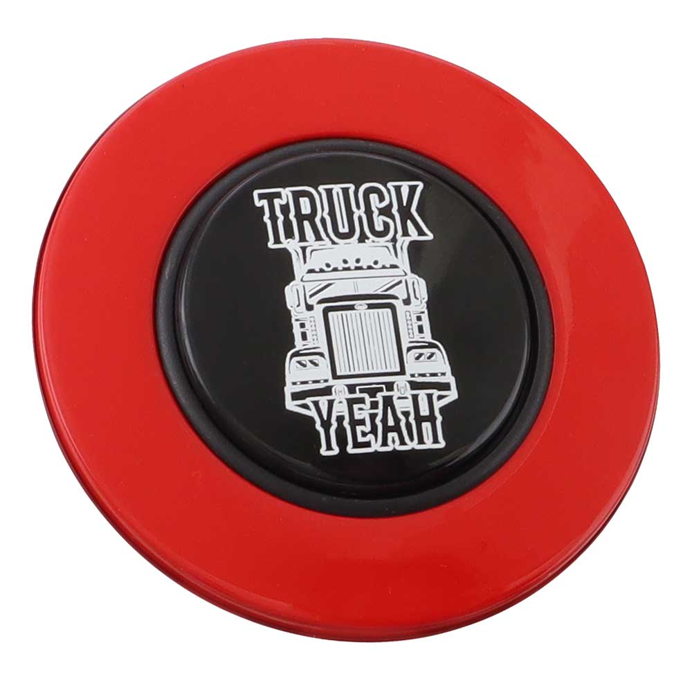 Magnetic Horn Button with Truck Yeah on Black Medallion - Image 12