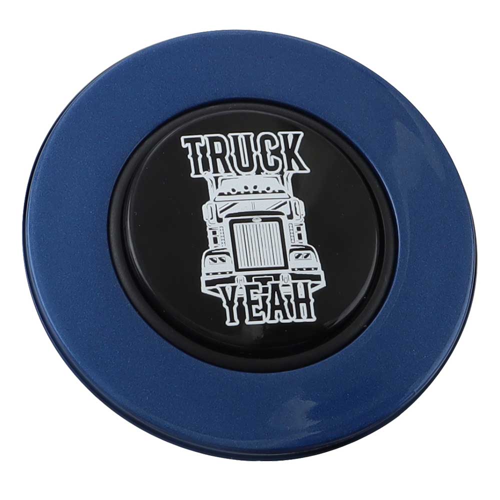 Magnetic Horn Button with Truck Yeah on Black Medallion - Image 13