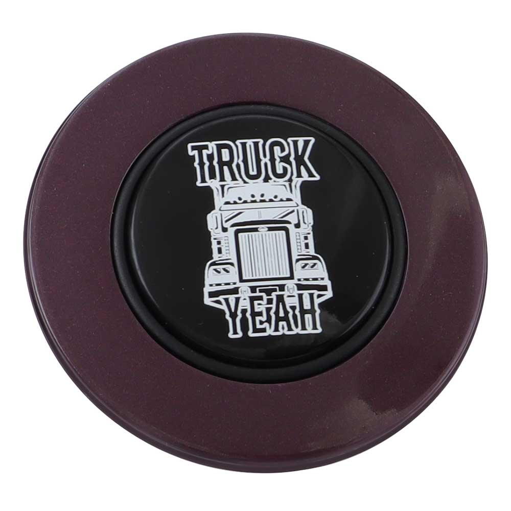 Magnetic Horn Button with Truck Yeah on Black Medallion - Image 14