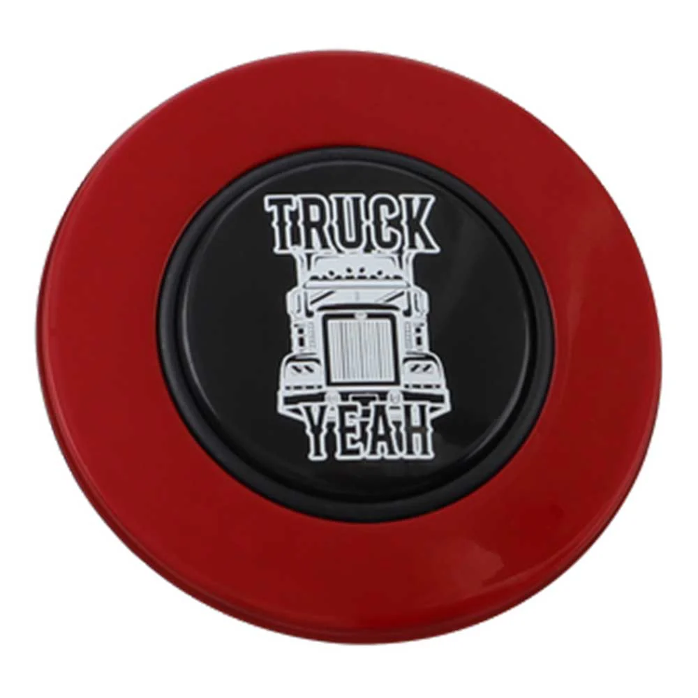 Magnetic Horn Button with Truck Yeah on Black Medallion - Image 15