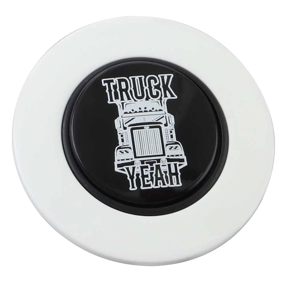 Magnetic Horn Button with Truck Yeah on Black Medallion - Image 17