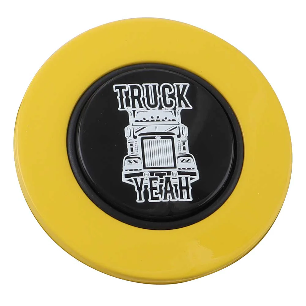 Magnetic Horn Button with Truck Yeah on Black Medallion - Image 18