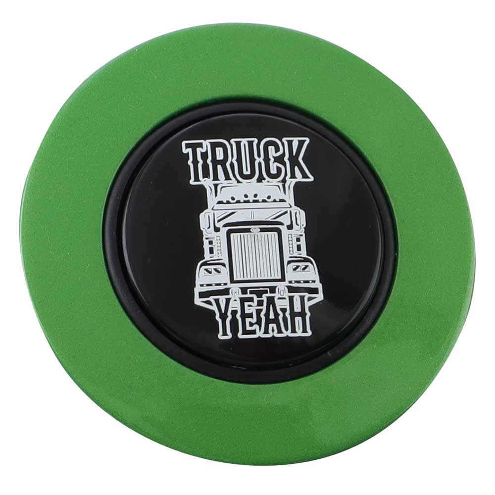 Magnetic Horn Button with Truck Yeah on Black Medallion - Image 21