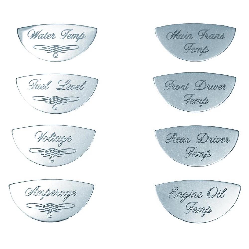 Master Pack B Gauge Label Emblems