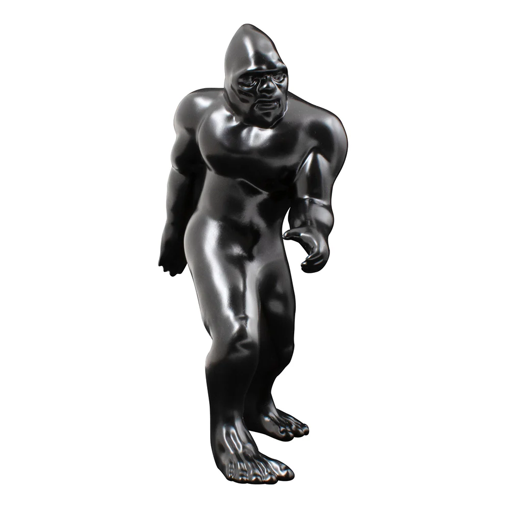 Matte Black Big Foot Hood Ornament