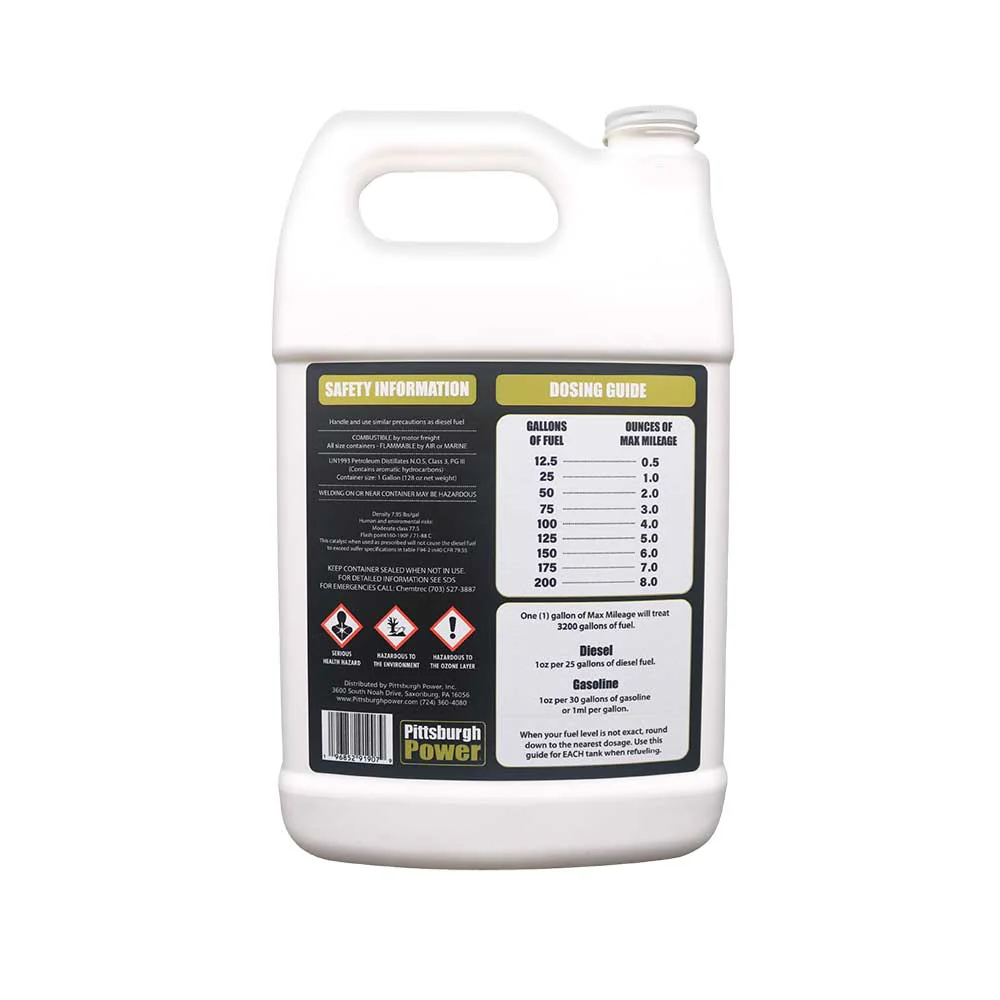 1 Gallon Max Mileage Fuel Borne Catalyst - Image 9