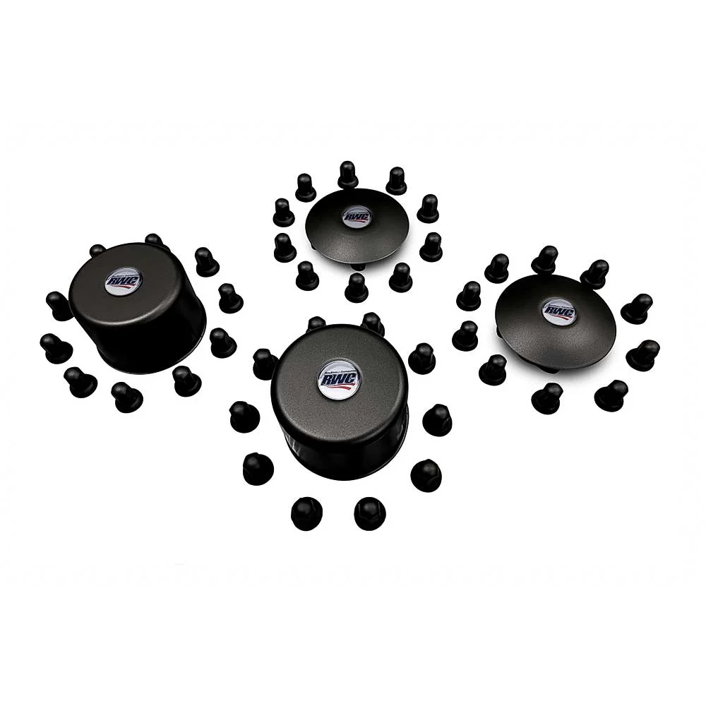 Medium Duty Black Wheel Cover Kit
