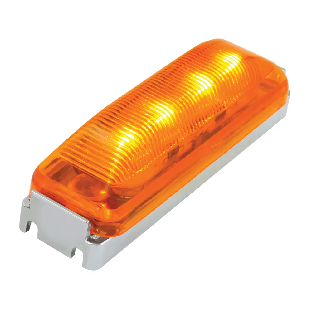 Medium Rectangular LED Light with Chrome Base - Image 3