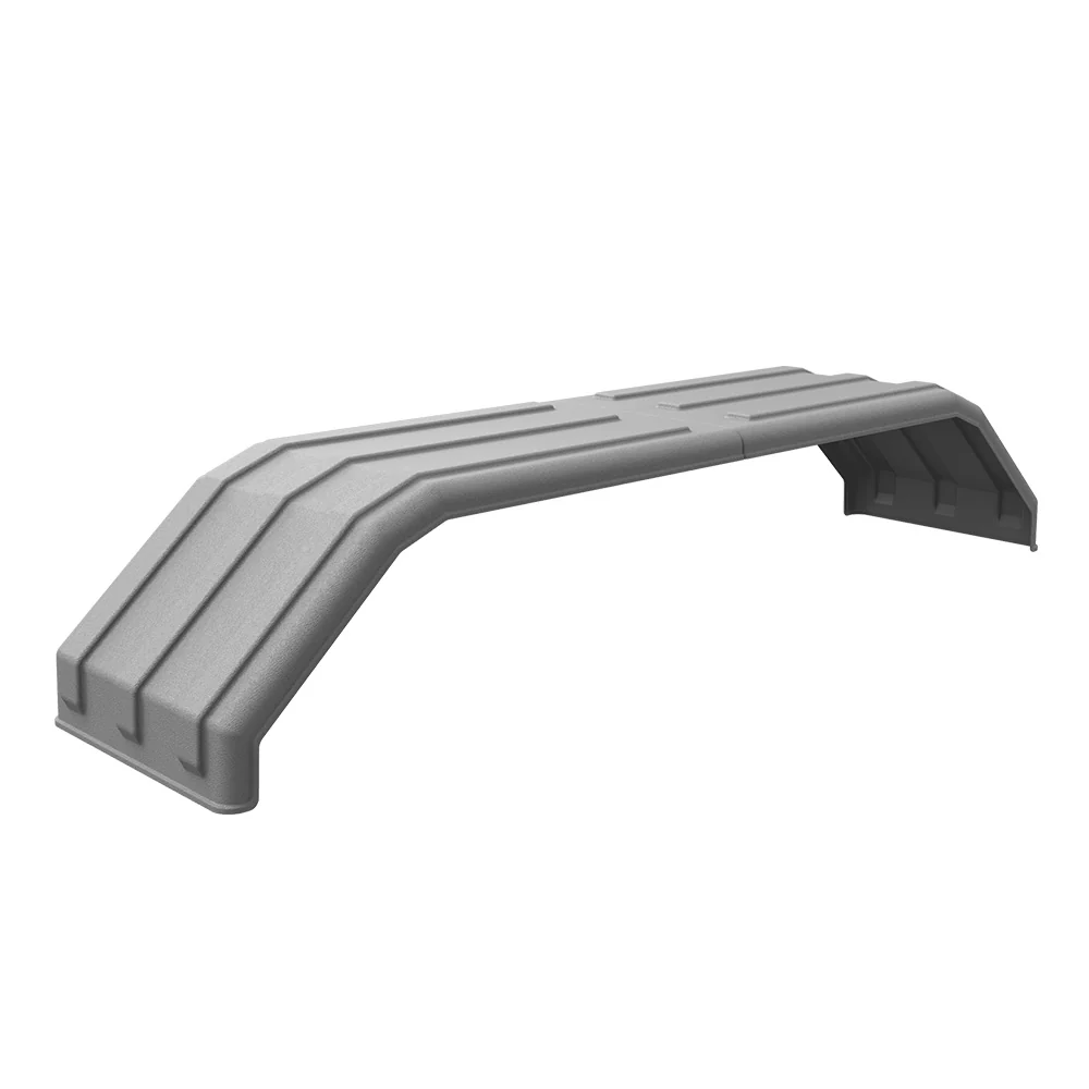 MIN1500 104" Grey Poly Full Fender for 52" Axle Spread