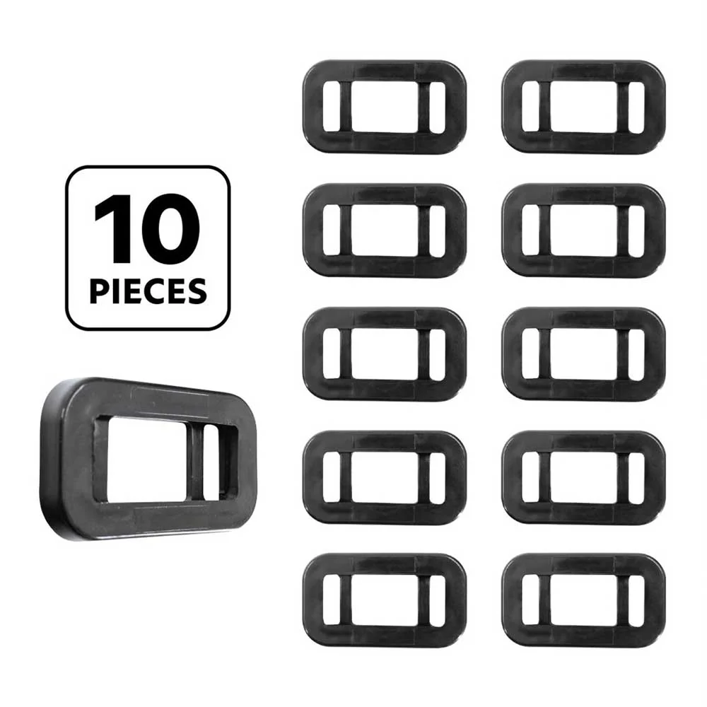 Mini Rectangular Grommet - 10 Pack