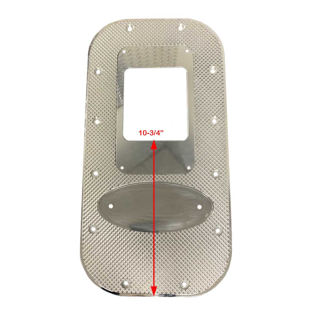 Mirror Finish Shifter Plate Insert (Template 1D) - Image 4