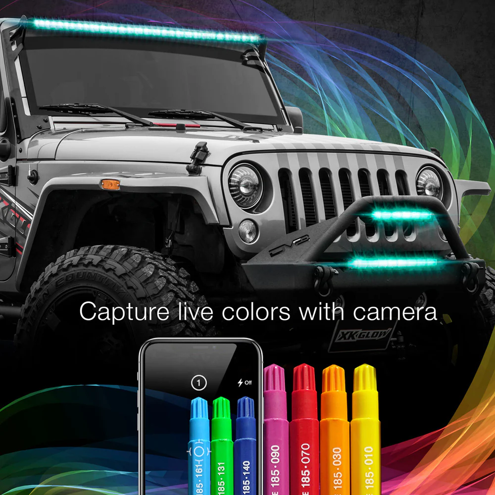 Multi-Color RGBW 14" LED Light Bar - Image 8
