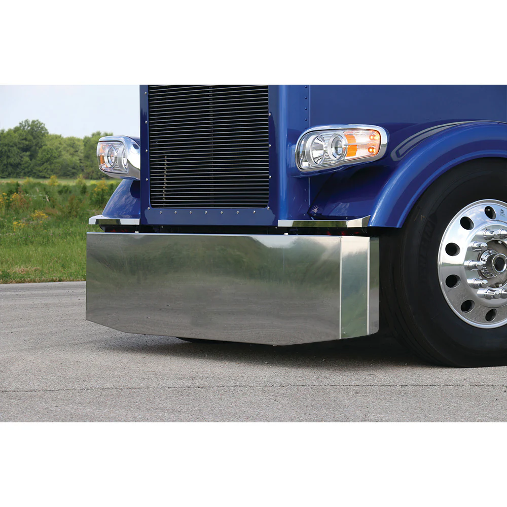 Multi-Fit Blind Mount 20" Stainless Tapered Switchback End Bumper
