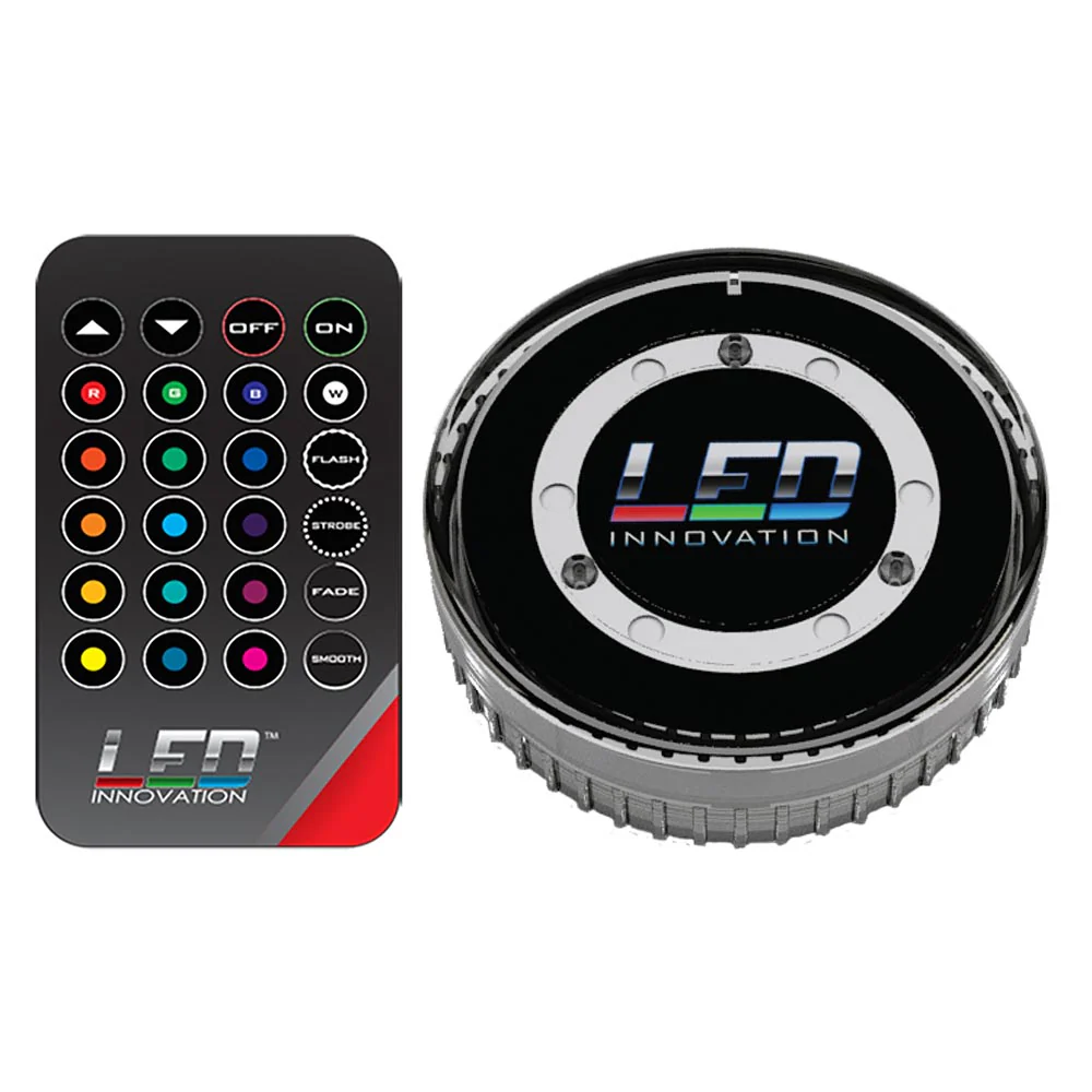 Multicolor LED Cup Holder Light with Remote