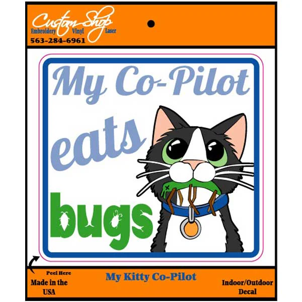 My Kitty Co-Pilot Decal