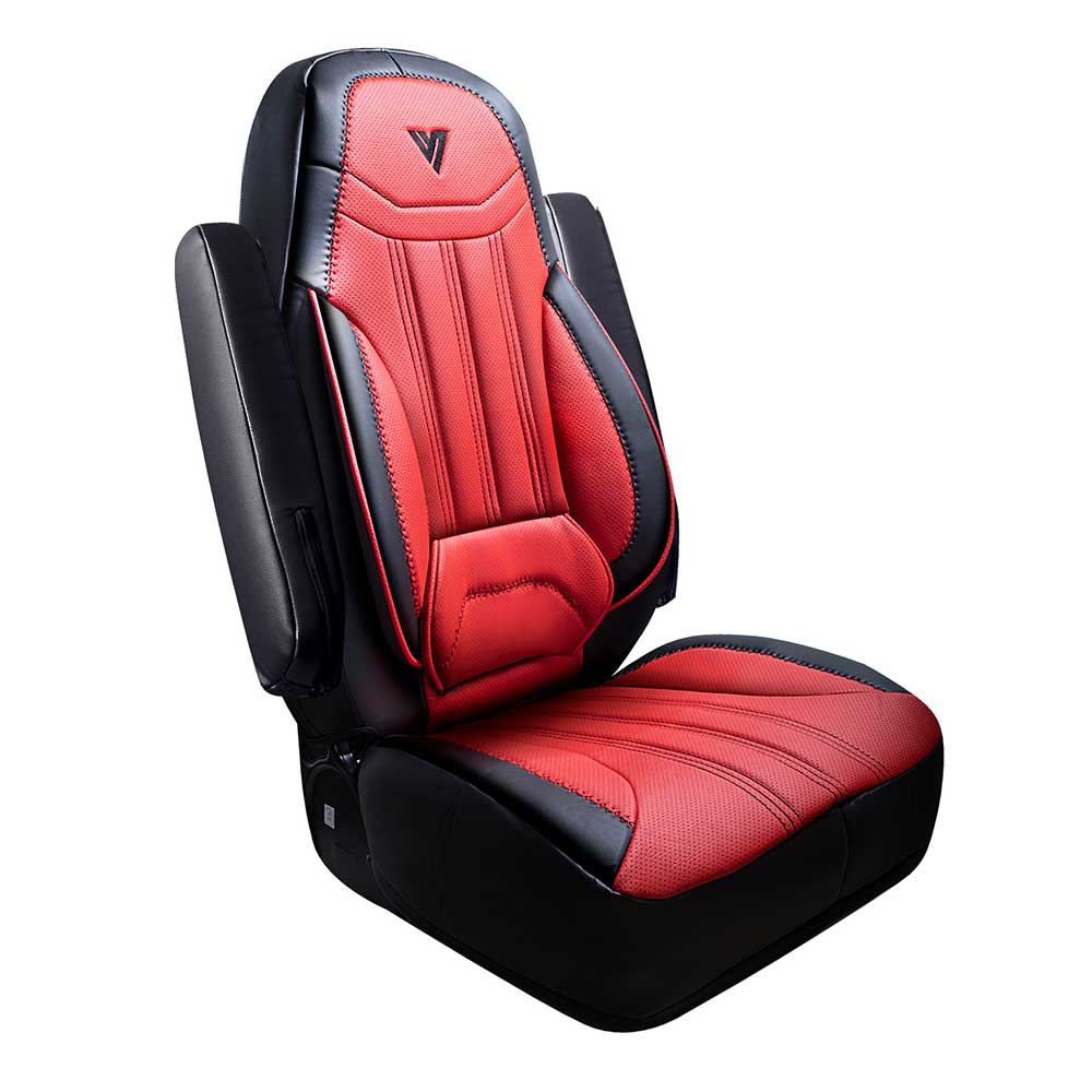 National Seat Standard High Back Faux Leather Seat Covering - Image 13