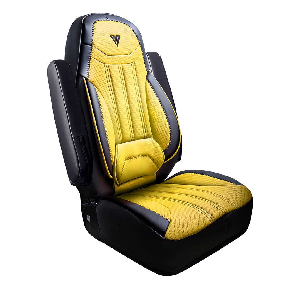 National Seat Standard High Back Faux Leather Seat Covering - Image 15