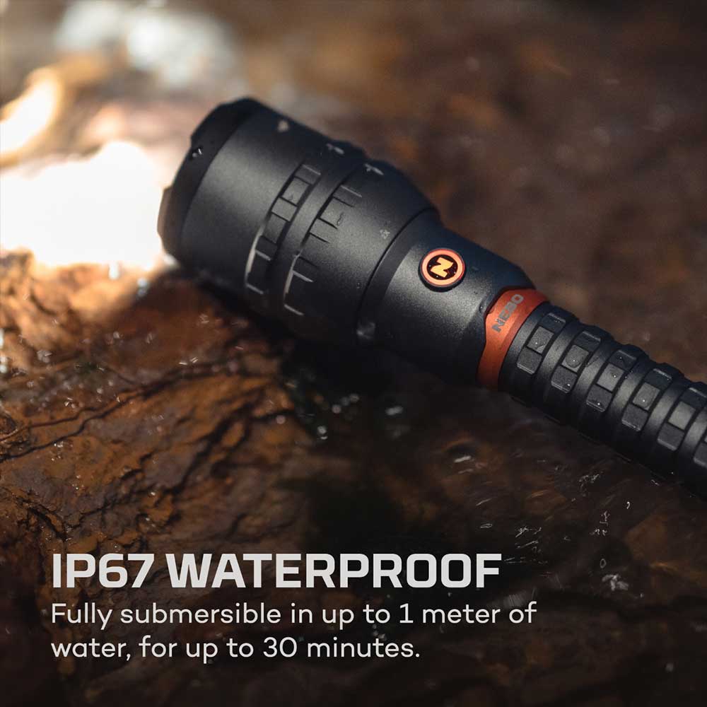 NEBO 12K Lumens USB-C Rechargeable Flashlight with Power Bank - Image 6
