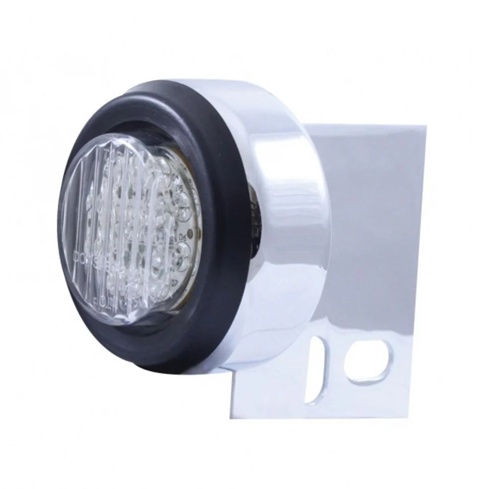 Nine LED Mud Flap Hanger End Light with Grommet - Image 3
