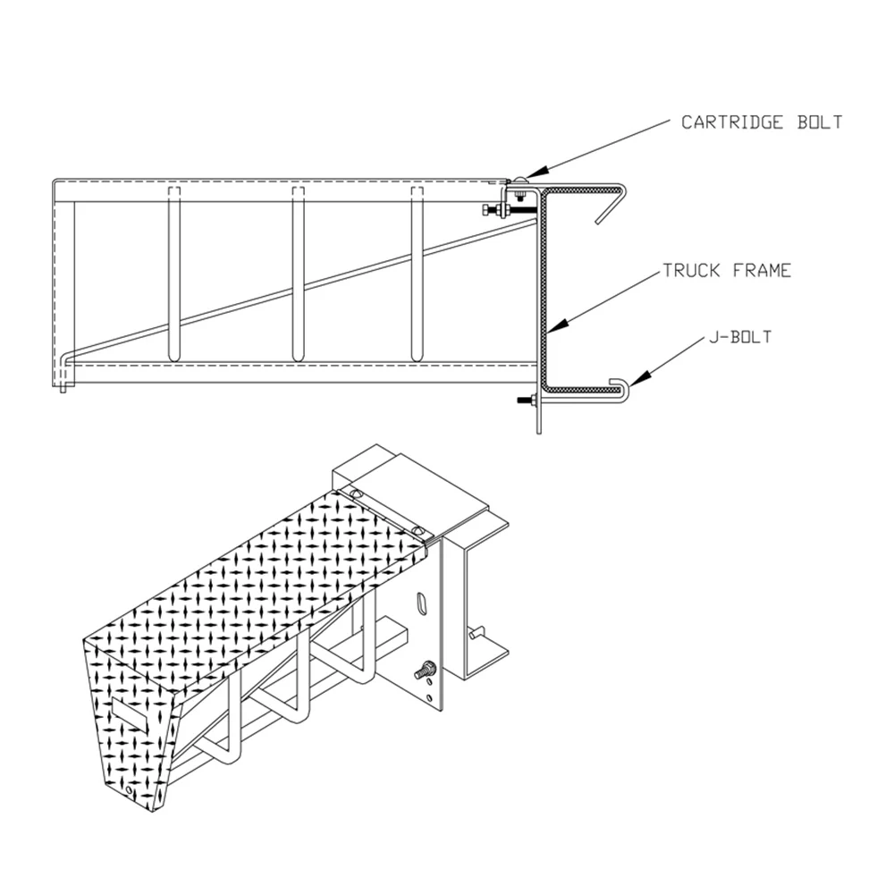 No Drill Tire Chain Hanger Mounting Kit - Image 2