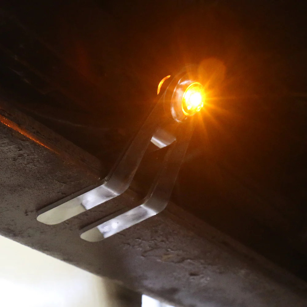 Nova Underglow Light Bracket with One 3/4" Round Light Hole - Image 5