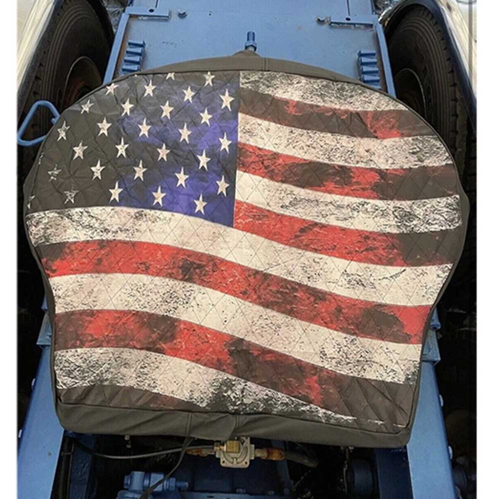 Old Glory 5th Wheel Quilted Cover For Holland FW35 - Image 2