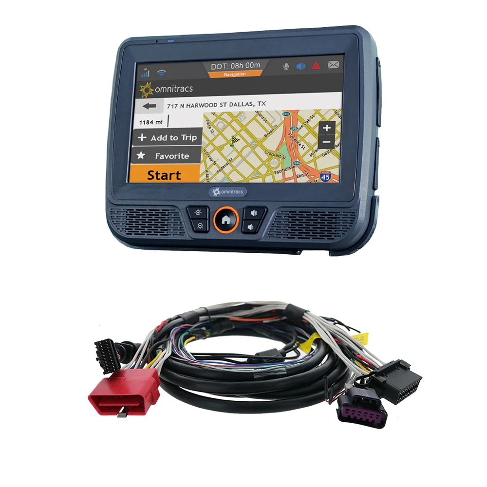 Omnitracs IVG ELD with OBD II Harness for Mack, Volvo