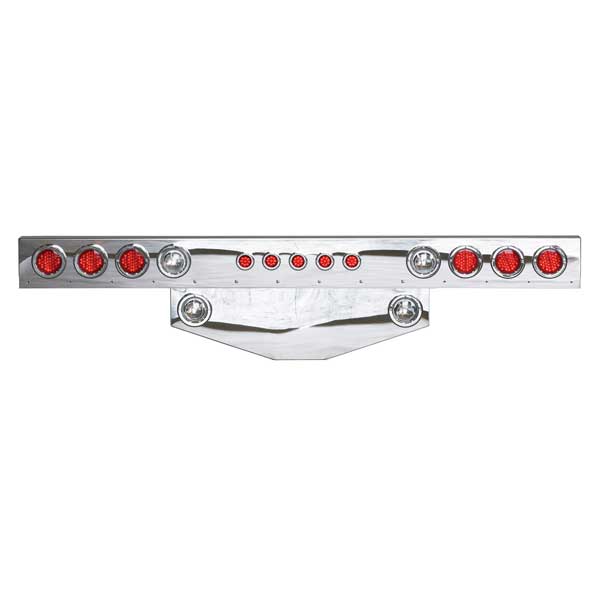 One-Piece Rear Light Bar with LED