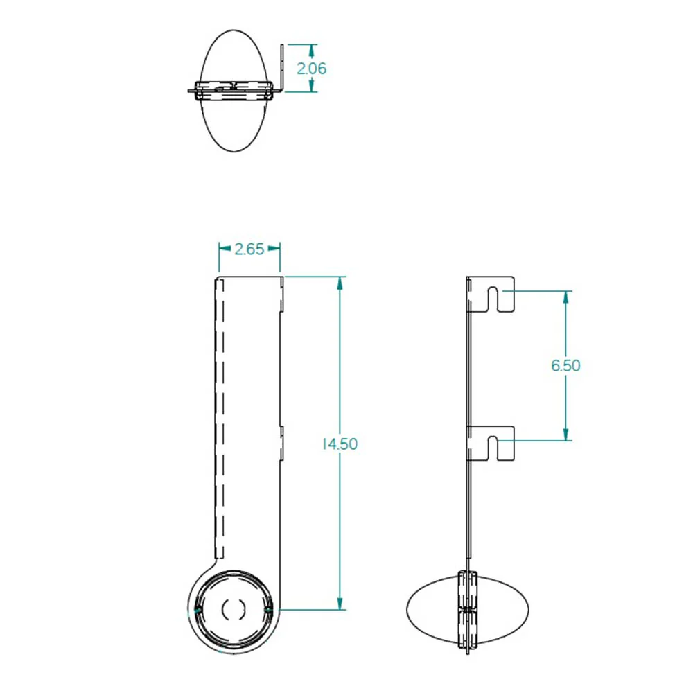 Outward Facing GLO Watermelon LED SS Frame Bracket - Image 7